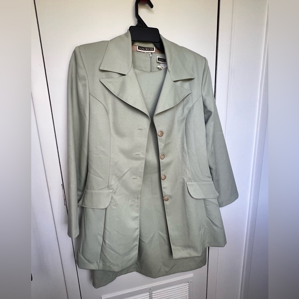 Classic Women's Sage Green Blazer